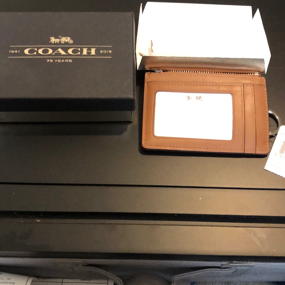 Coach keychain card wallet - Picture 2 of 4